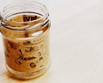 Как заламинировать стеклянную банку в домашних условиях
